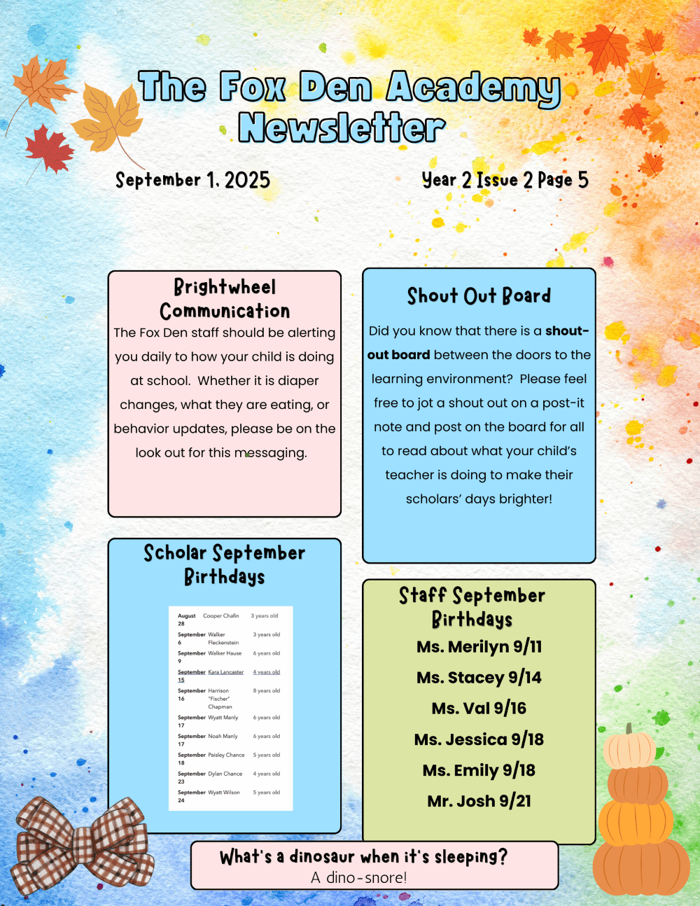 Newsletter